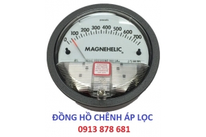 Đồng hồ đo chênh áp lọc (0-750 Pa)